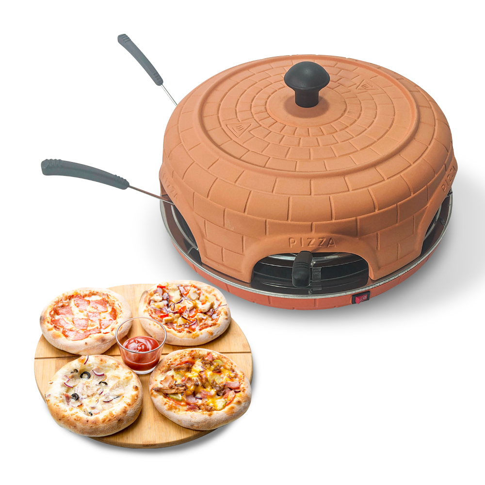 Pizza Oven – 6-persoons incl. pizzavorm & spatels