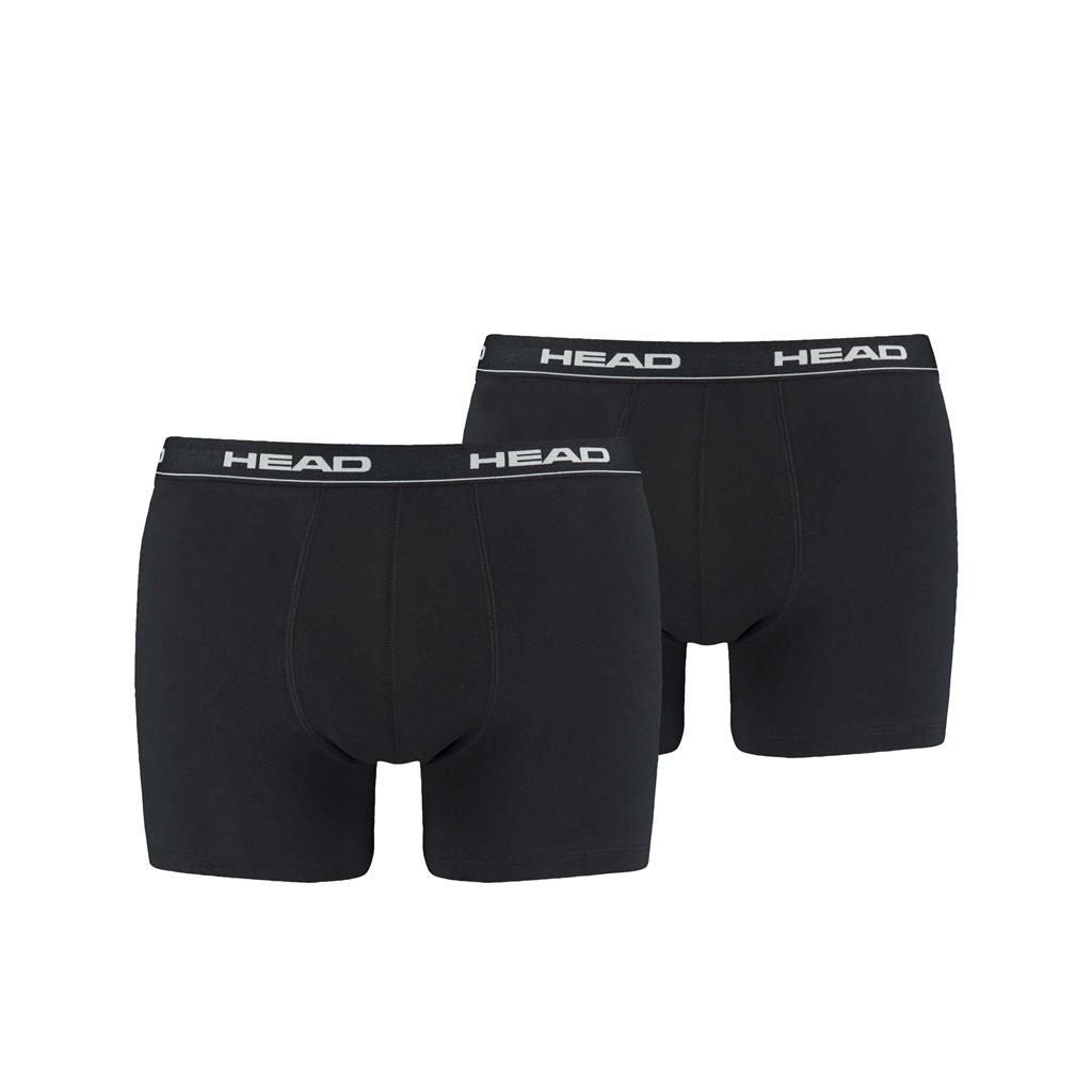 HEAD boxershort black 2-pack-L