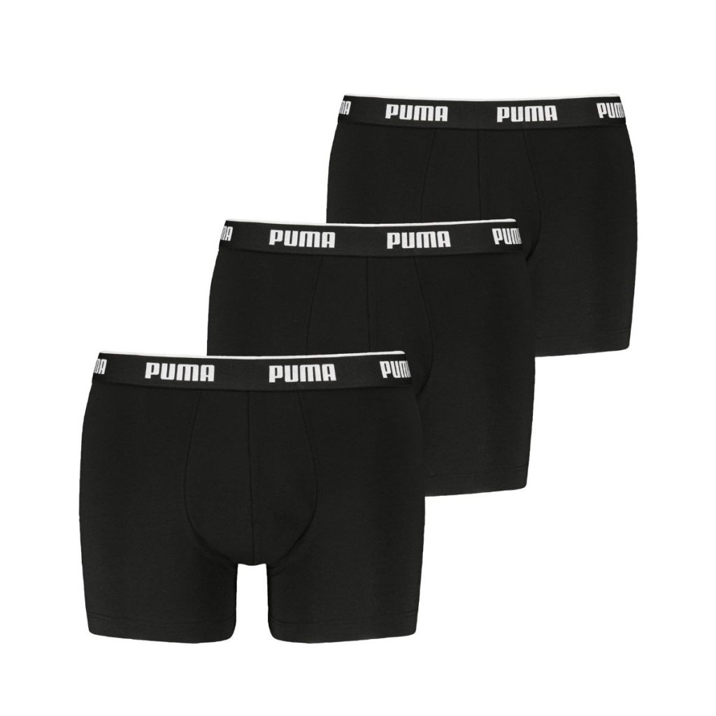 Puma Boxershorts Everyday 3-pack Black / Black-XXL